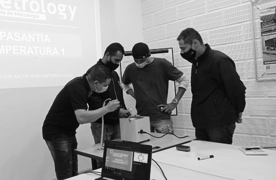pasantías en metrología industrial i.metorlogy escuela de metrología Cardinal Weighing colombia